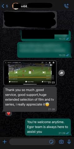 Customer testimonial screenshot 4