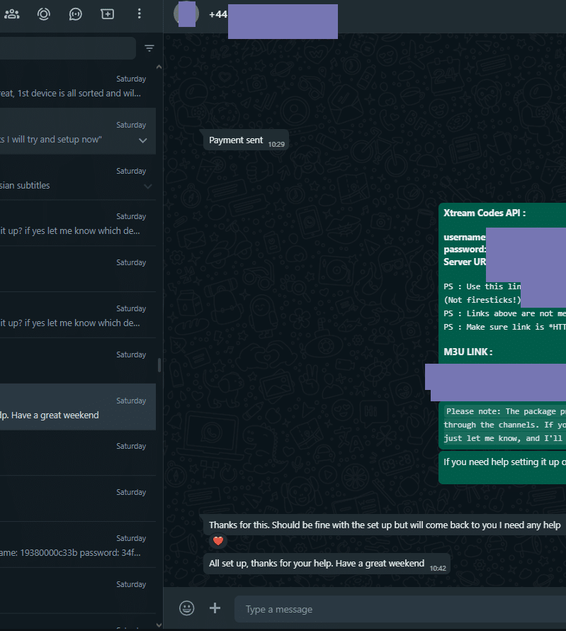 Customer testimonial screenshot 5
